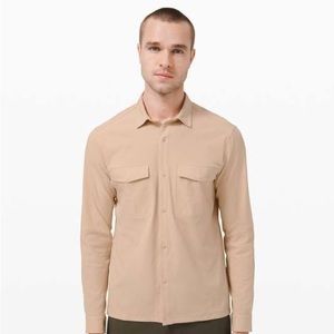 lululemon Airing Easy Overshirt Cafe au Lait Large